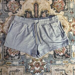 Vuori Women's Halo Performance Shorts Lightweight Gray Comfort Athletic Medium